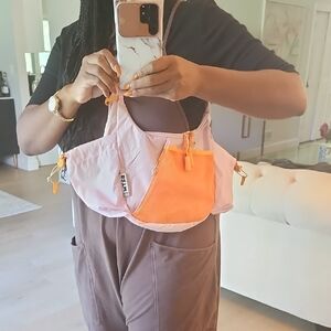 Fjällräven Women's Crossbody Bag - Pink and Orange